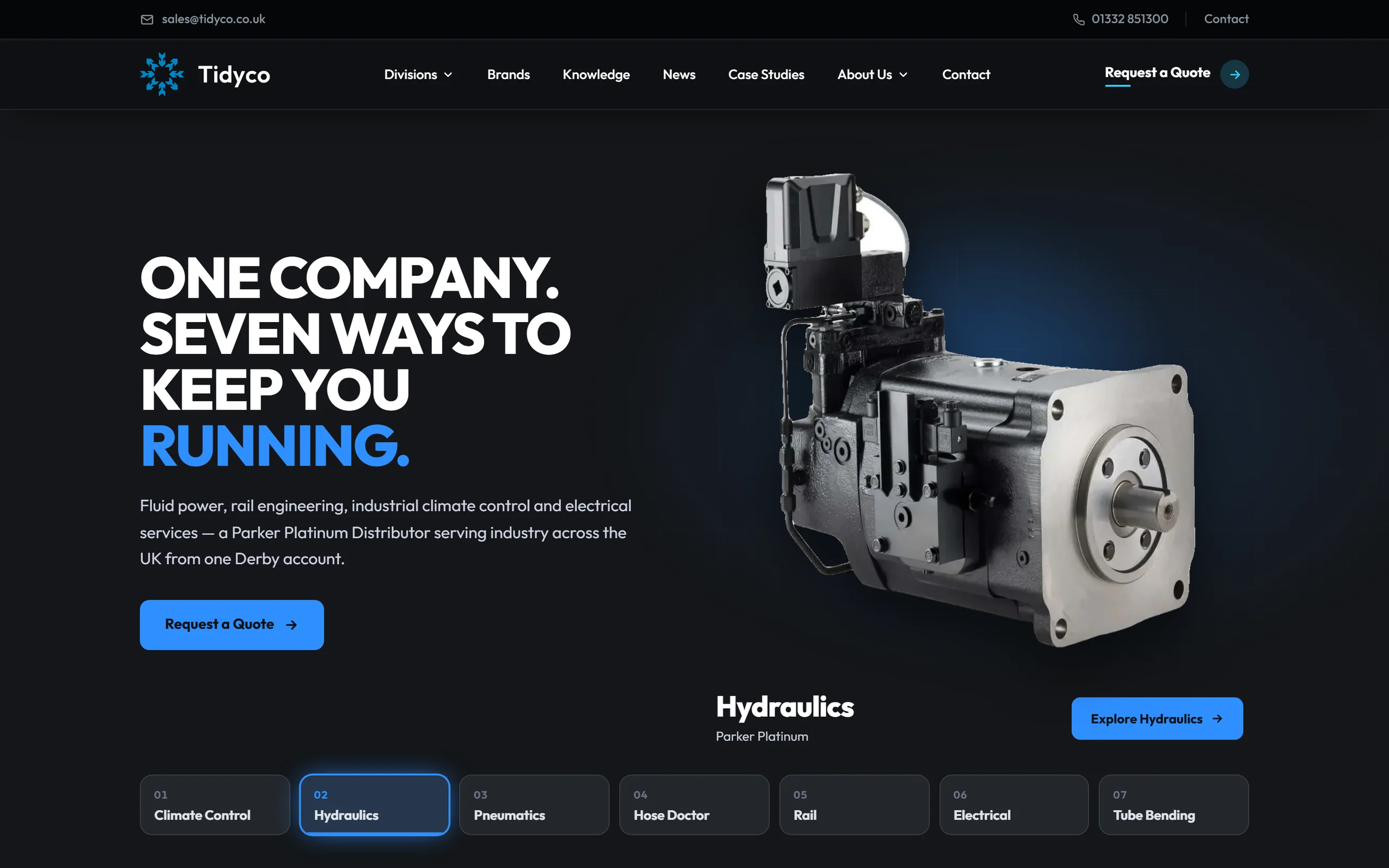 Tidyco — One company, seven ways to keep you running